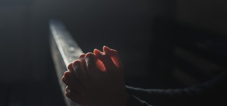 prayer, hands, church