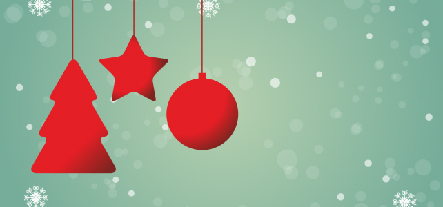 christmas, red, star