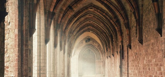 monastery, monastery vaults, cloister